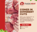 Freshly cut halal beef and mutton delivered by Taaza Meat Express in Lahore.