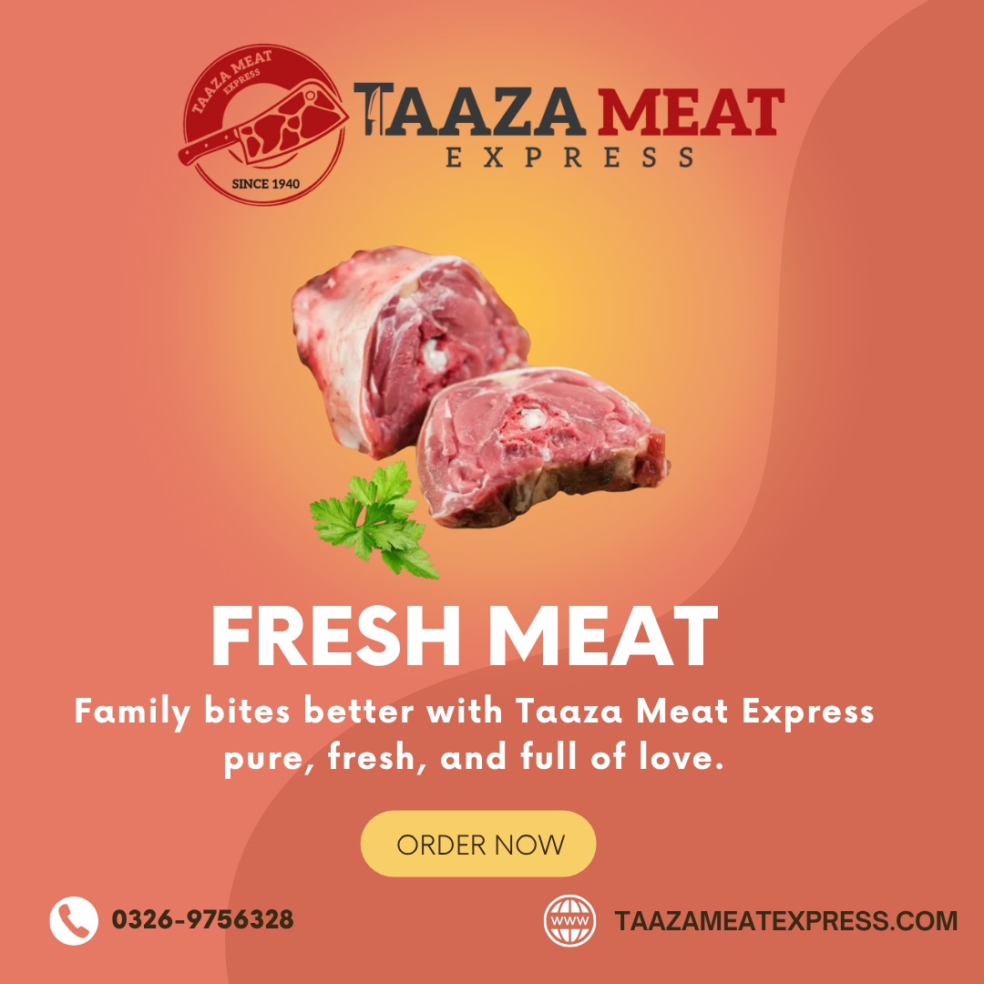 Get premium lahoremeat from Taaza Meat Express. Fresh, hygienic mutton and beef, delivered across Lahore. Trusted by thousands. Call now!